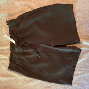 Lululemon olive green shorts with tie at the waist size 2 never worn